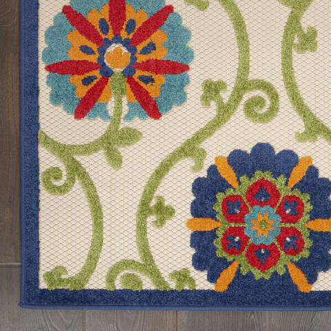 Nourison Aloha Blue 60 X 90 Area Rug 805-141328 Image 1