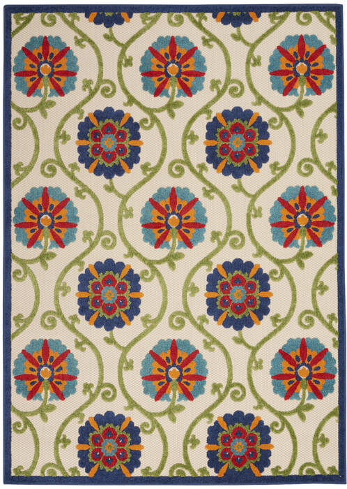 Nourison Aloha Blue 60 X 90 Area Rug 805-141328 Image 0