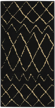 Nourison Grafix Black 2'0" X 4'0" Area Rug  805-141329