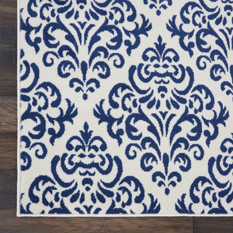 Nourison Grafix White 20 X 40 Area Rug 805-141331 Image 1