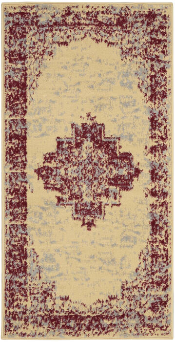 Nourison Grafix Beige 20 X 40 Area Rug 805-141335 Image 0