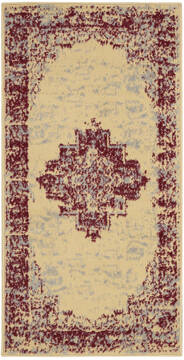 Nourison Grafix Beige Rectangle 2x4 ft Polypropylene Carpet 141335