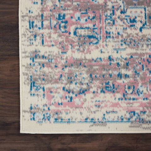 Nourison Grafix Beige 20 X 40 Area Rug 805-141336 Image 1