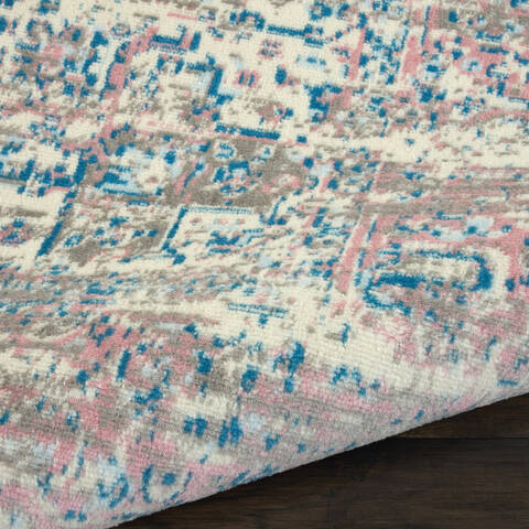 Nourison Grafix Beige 20 X 40 Area Rug 805-141336 Image 2