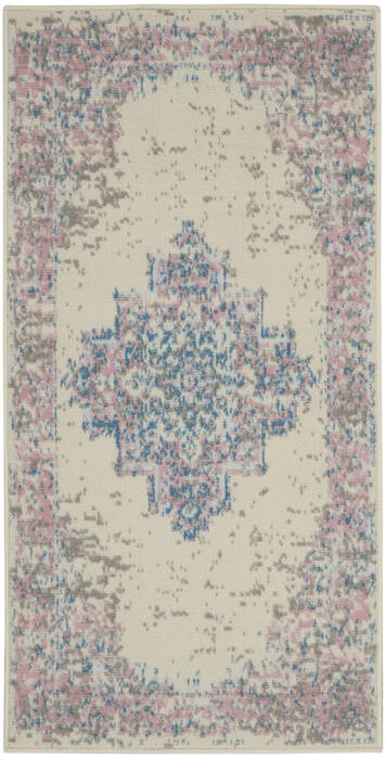 Nourison Grafix Beige 20 X 40 Area Rug 805-141336 Image 0