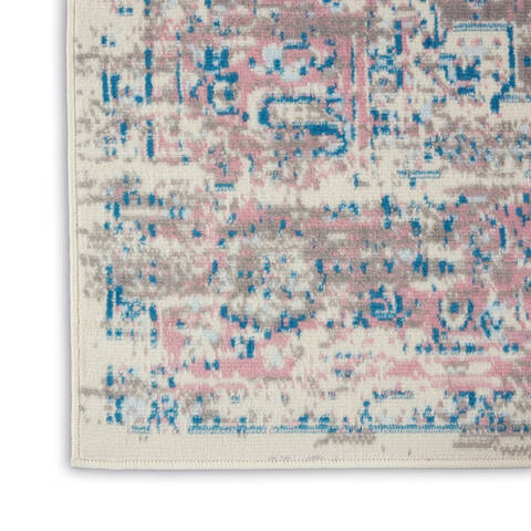Nourison Grafix Beige Runner 22 X 100 Area Rug 805-141337 Image 3