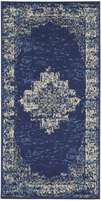 Nourison Grafix Blue 20 X 40 Area Rug 805-141338 Image 0