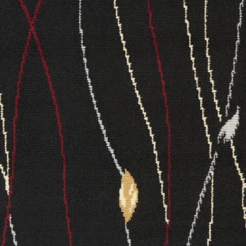 Nourison Grafix Black 20 X 40 Area Rug 805-141340 Image 4