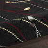 Nourison Grafix Black 20 X 40 Area Rug 805-141340 Thumb 2