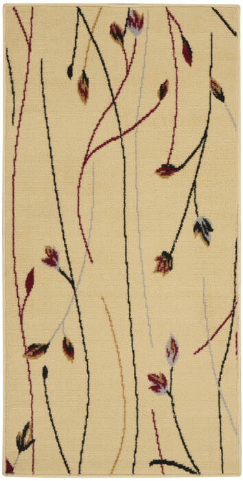 Nourison Grafix Beige 20 X 40 Area Rug 805-141341 Image 0