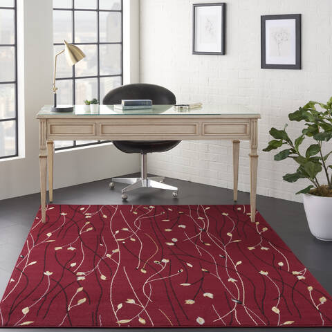 Nourison Grafix Red 39 X 59 Area Rug 805-141346 Image 3