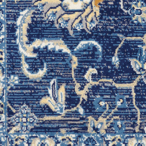 Nourison Grafix Blue 20 X 40 Area Rug 805-141349 Image 4