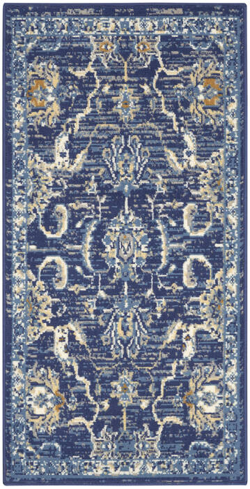 Nourison Grafix Blue 20 X 40 Area Rug 805-141349 Image 0