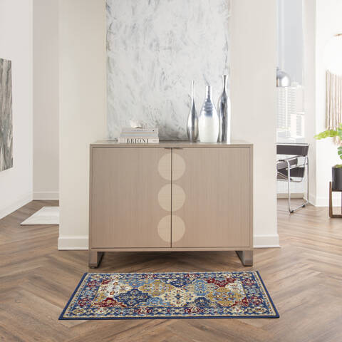 Nourison Grafix Multicolor 20 X 40 Area Rug 805-141350 Image 3