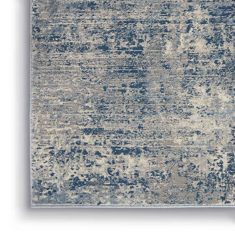 Nourison Grand Expressions Blue 53 X 73 Area Rug 805-141353 Image 5
