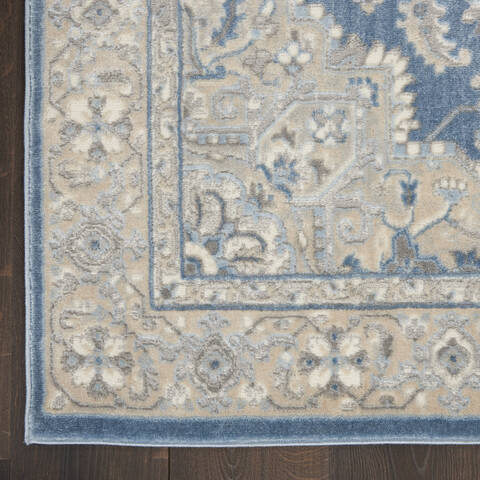 Nourison Grand Villa Blue 53 X 73 Area Rug 805-141360 Image 1