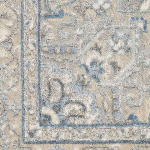 Nourison Grand Villa Blue 53 X 73 Area Rug 805-141360 Image 5