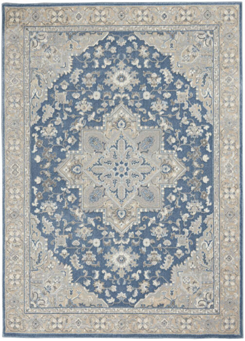 Nourison Grand Villa Blue 53 X 73 Area Rug 805-141360 Image 0
