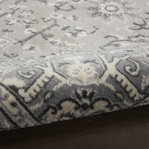 Nourison Grand Villa Grey 53 X 73 Area Rug 805-141362 Image 2