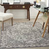 Nourison Grand Villa Grey 53 X 73 Area Rug  805-141362 Thumb 3