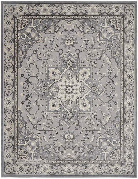 Nourison Grand Villa Grey 80 X 100 Area Rug 805-141363 Image 0