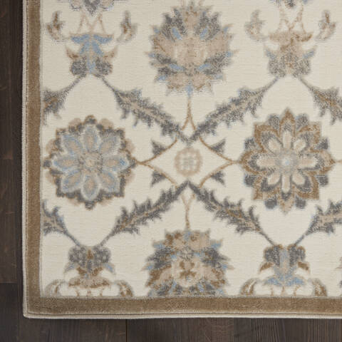 Nourison Grand Villa Beige 53 X 73 Area Rug 805-141372 Image 1
