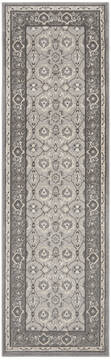 Nourison Grand Villa Grey Runner 2'3" X 7'3" Area Rug  805-141374