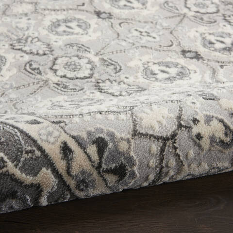 Nourison Grand Villa Grey 80 X 100 Area Rug 805-141376 Image 2