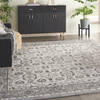 Nourison Grand Villa Grey 80 X 100 Area Rug  805-141376 Thumb 3