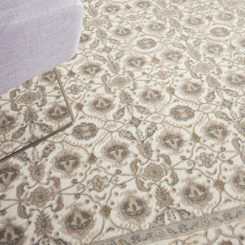 Nourison Grand Villa Grey 80 X 100 Area Rug 805-141379 Image 4