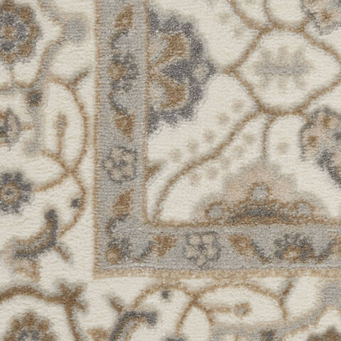 Nourison Grand Villa Grey 80 X 100 Area Rug 805-141379 Image 5
