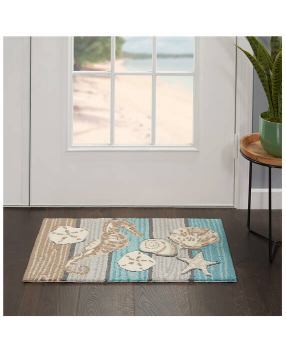 Nourison Home Trends Multicolor 16 X 26 Area Rug 805-141380 Image 1