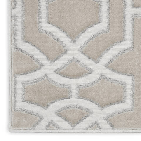 Nourison Joli Beige 53 X 73 Area Rug 805-141388 Image 3
