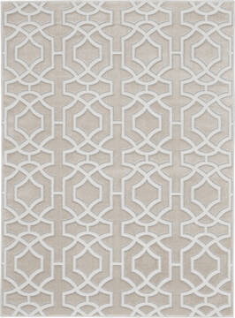 Nourison Joli Beige 5'3" X 7'3" Area Rug  805-141388