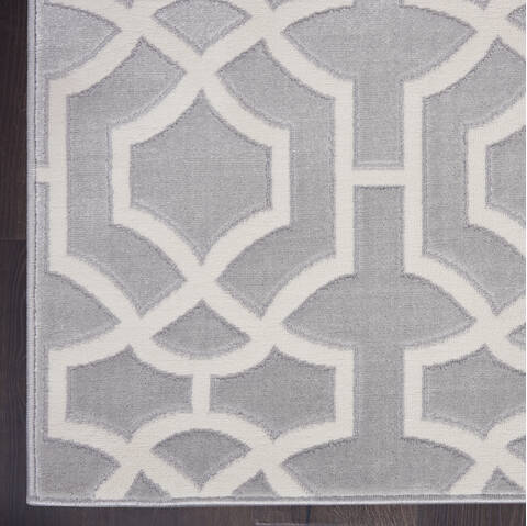 Nourison Joli Grey 80 X 100 Area Rug 805-141393 Image 1