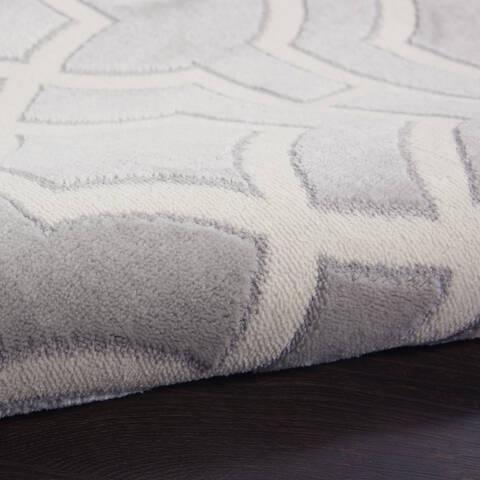 Nourison Joli Grey 80 X 100 Area Rug 805-141393 Image 2
