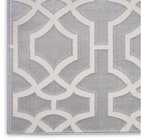 Nourison Joli Grey 80 X 100 Area Rug 805-141393 Image 3