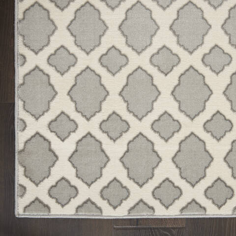 Nourison Joli Grey 53 X 73 Area Rug 805-141396 Image 1