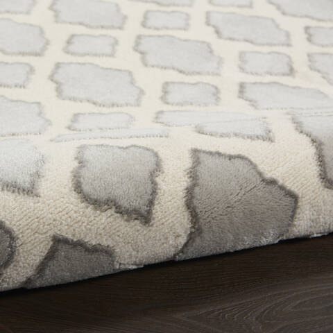 Nourison Joli Grey 53 X 73 Area Rug 805-141396 Image 2