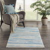 Nourison Jubilant Blue 30 X 50 Area Rug  805-141398 Thumb 3