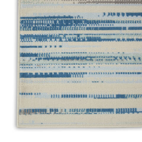 Nourison Jubilant Blue 86 X 120 Area Rug 805-141402 Image 5