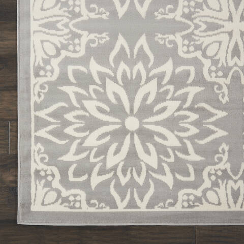 Nourison Jubilant Beige 70 X 100 Area Rug 805-141408 Image 1