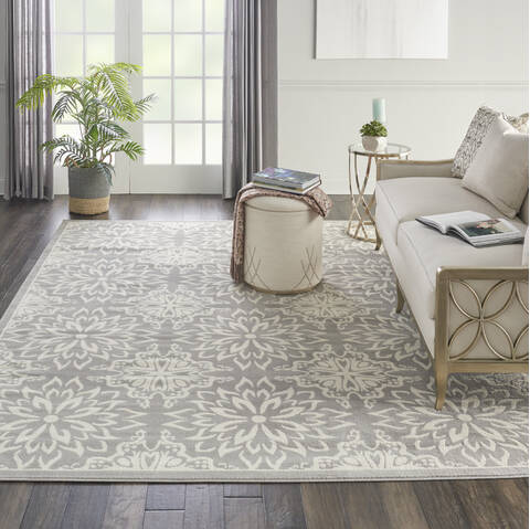 Nourison Jubilant Beige 70 X 100 Area Rug 805-141408 Image 3
