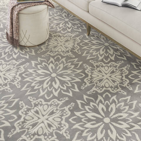Nourison Jubilant Beige 70 X 100 Area Rug 805-141408 Image 4