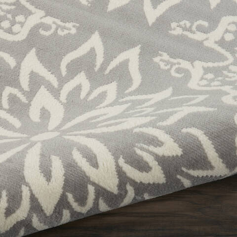 Nourison Jubilant Beige Round 80 X 80 Area Rug 805-141409 Image 2