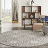 Nourison Jubilant Beige Round 80 X 80 Area Rug  805-141409 Thumb 3