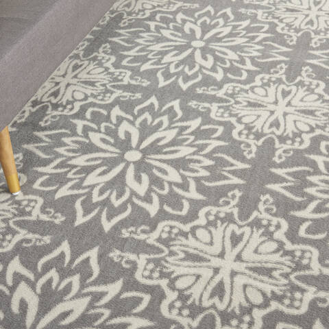 Nourison Jubilant Beige 86 X 120 Area Rug 805-141410 Image 4