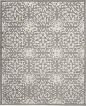 Nourison Jubilant Beige Rectangle 8x11 ft Polypropylene Carpet 141410