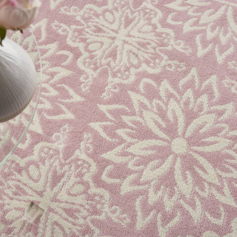 Nourison Jubilant Beige 60 X 90 Area Rug 805-141413 Image 4