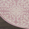 Nourison Jubilant Beige Round 80 X 80 Area Rug 805-141415 Thumb 1